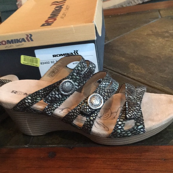 Romika Sandals size 39 (8.5) new - Picture 5 of 8